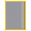 Демосистема перекидная настенная/ информационный стенд / Демосистема настенная цвет (желтый)