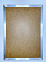 Рамка для сертификата А3 (297х420 мм) матовое серебро алюминий-клик ПК-25 (углы полукруглые)