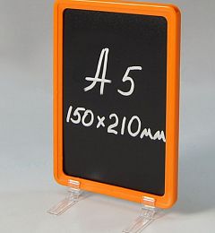 Табличка для нанесения надписей меловым маркером A5 в упаковке 20 штук