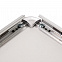 Рамка для сертификата формата А2 (420х594 мм) матовое серебро алюминий-клик ПК-25 (углы полукруглые)