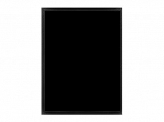Доска Грифельная в  рамке 67х97 см (черная)