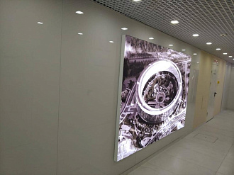 Световая панель для выставки А1 (594x841 мм) односторонняя