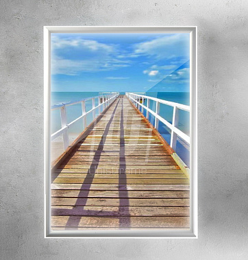 Лайтбокс Frame Led сити 1200х1800х22 мм